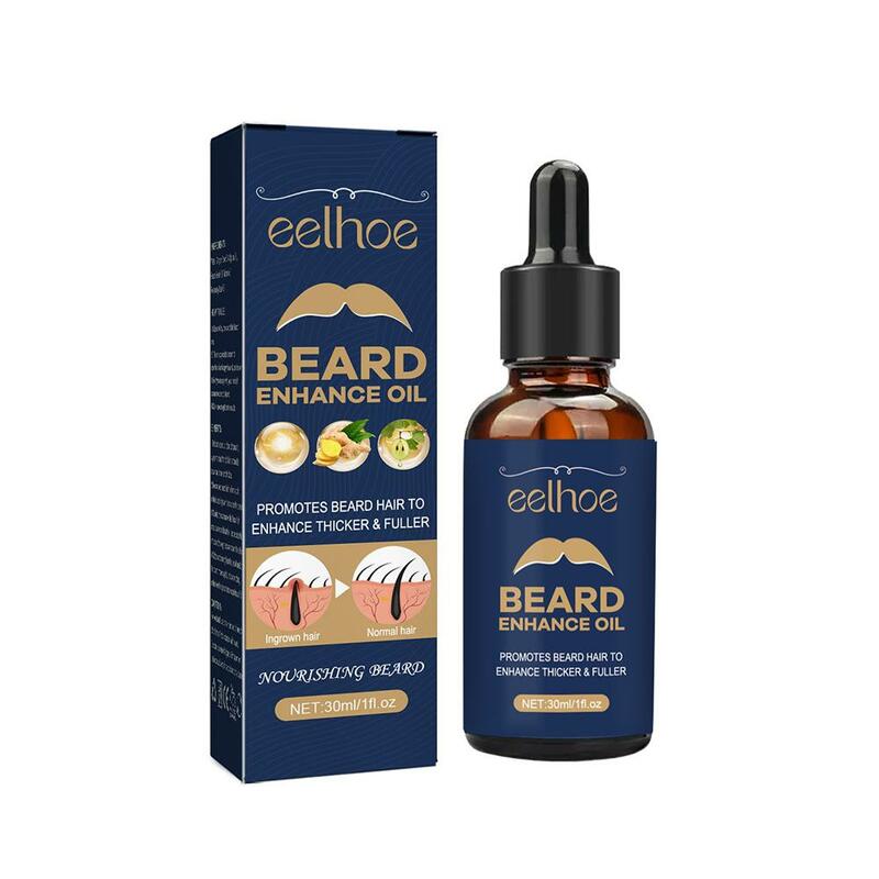 Olio da barba per uomo siero per la crescita della barba olio da barba balsamo senza risciacquo ripristina l'umidità naturale e ammorbidisce la barba per premere O3Z0