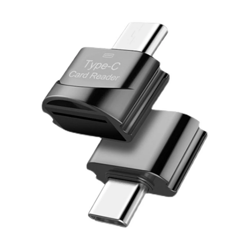 TF قارئ بطاقة TF بطاقة إلى نوع-C قارئ بطاقة OTG محول بطاقة الذاكرة إلى USB C عالية السرعة للهواتف النقالة والكمبيوتر المحمول