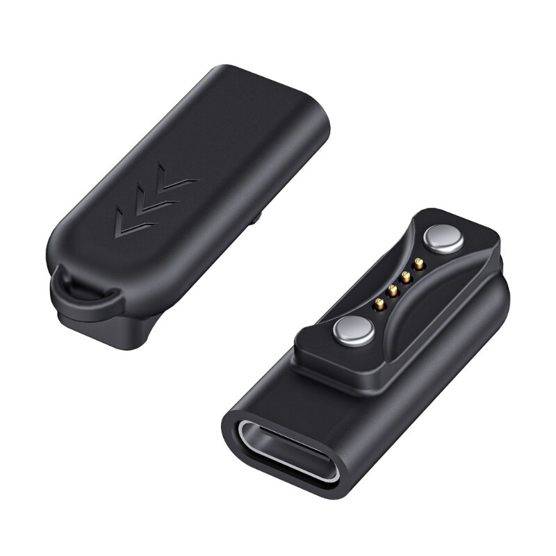 Adaptadores USB tipo C mejorados a macho, conectores de carga magnética rápida y fácil, adaptadores de plástico adecuados para Pacer Pro