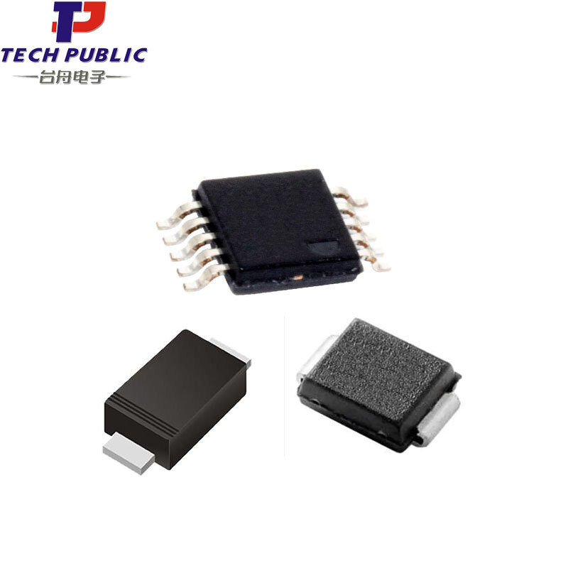 Diodos ESD TPCDSOT23-T24CAN SOT-23 circuitos integrados, tecnología de transistores, tubos protectores electrostáticos públicos