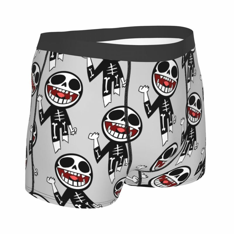 Music Band Gorillaz Cartoons Man's Printed Boxer Briefs Underwear Highly Breathable High Quality Gift Idea