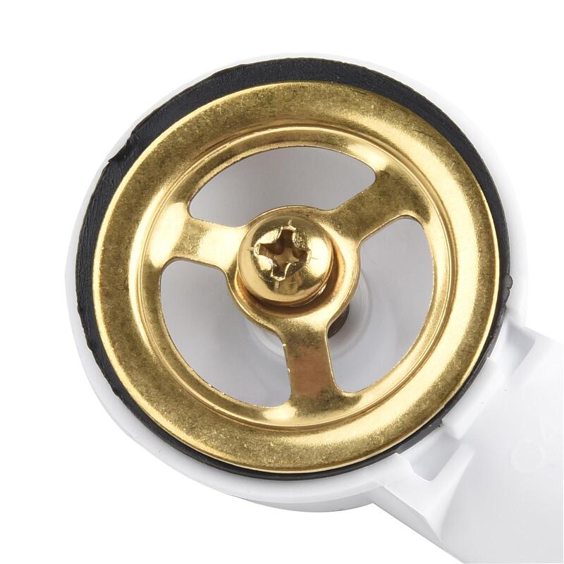 Reliable Drain Sink Downcomer Strainer Anti Corrosion Durability Functionality Gold-Plated Overflow Prevention