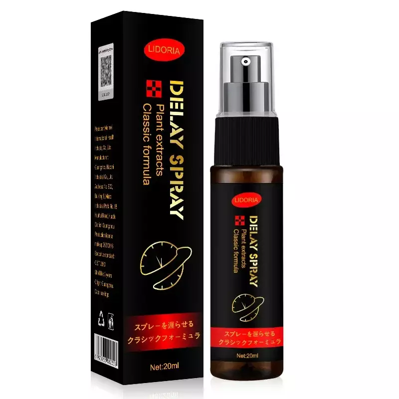Spray Man 20ml penggunaan eksternal pria, cairan pelumas tahan lama 60 menit tanpa efek samping