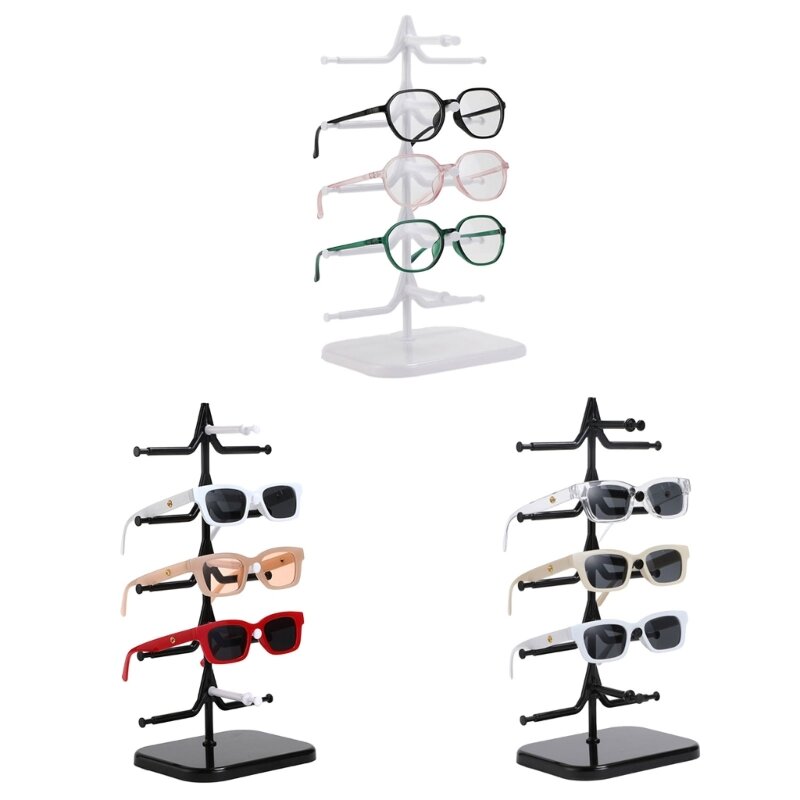 Dropship per scaffale per occhiali da sole con supporto per occhiali sicuro a 5 strati