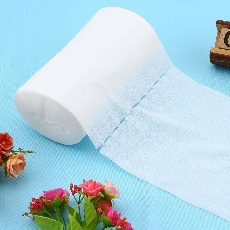 Baby Flushable Biodegradable Disposable Nappy Liners Cloth Diaper Bamboo Liners 100 Sheets for 1Roll Nappy Insert Baby Skin Care