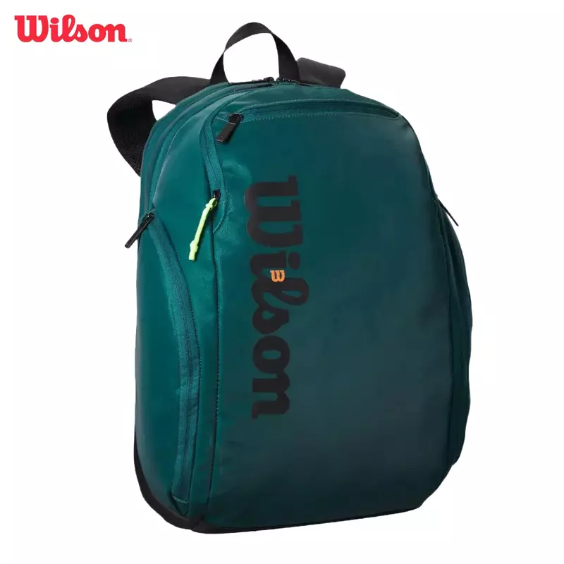 Wilson กระเป๋าเป้สะพายหลัง2024ใบมีดซูเปอร์ทัวร์ V9อาชีพเทนนิสแร็กเก็ตสำหรับทีมกีฬา