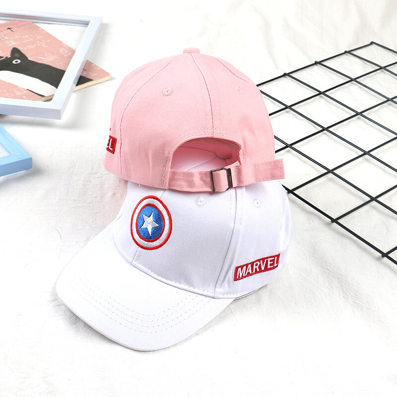 Adjustable Baby Hat Embroidery Cartoon Star Children's Baseball Cap For Kids Peaked Hat For Boys Girls Gorra Hip-hop Cap Bonnet