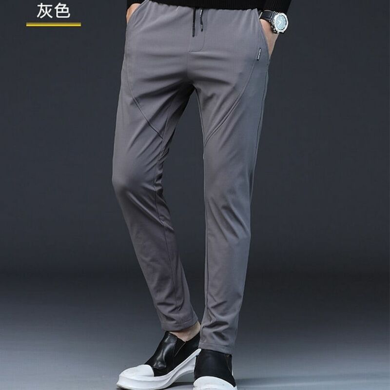 Man Sexy Open Crotch Pants Invisable Zipper Crotchless Gay Sweatpants See Through Trousers with Hole Outdoor Sex Costume Adult