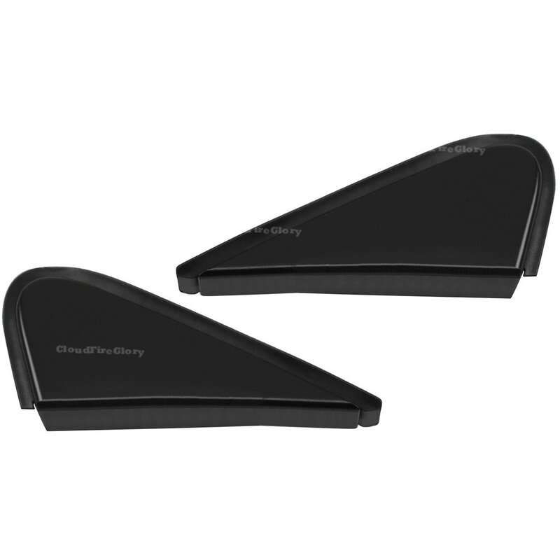 60118-60010 60117-60010 Pair Front Left Right Rearview Mirror A-Pillar Trim Panel Black Plastic For Toyota LC200 2008-2011