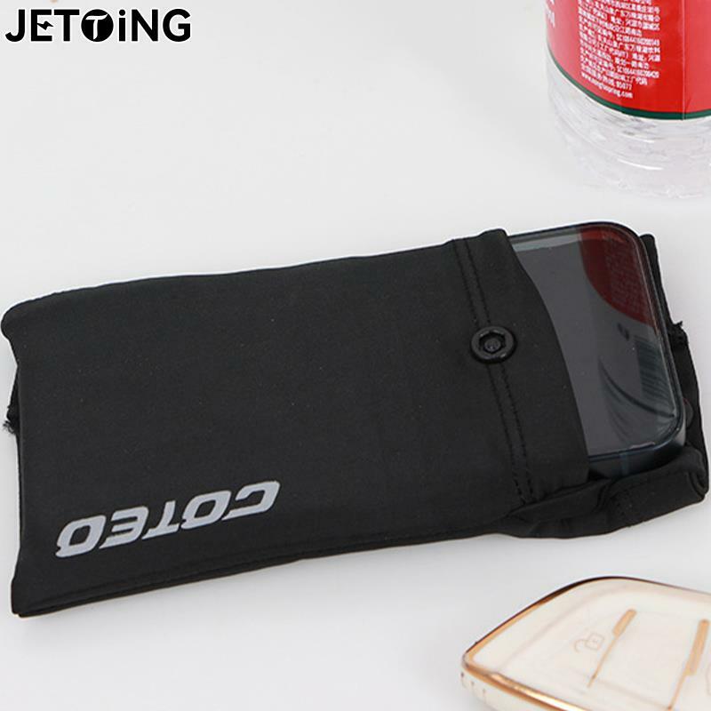 Kolarstwo saszetka opaska do biegania etui na telefon na rękę Outdoor siłownia portfel ręczne torby do przechowywania etui na telefon 7.5''