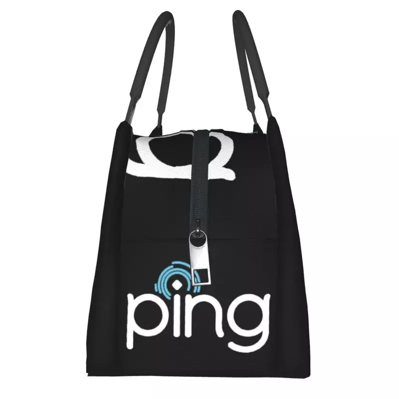 Reutilizable Golf Bag com Logo para Piquenique, Camping, Corredor, Aluminio, Alcantara
