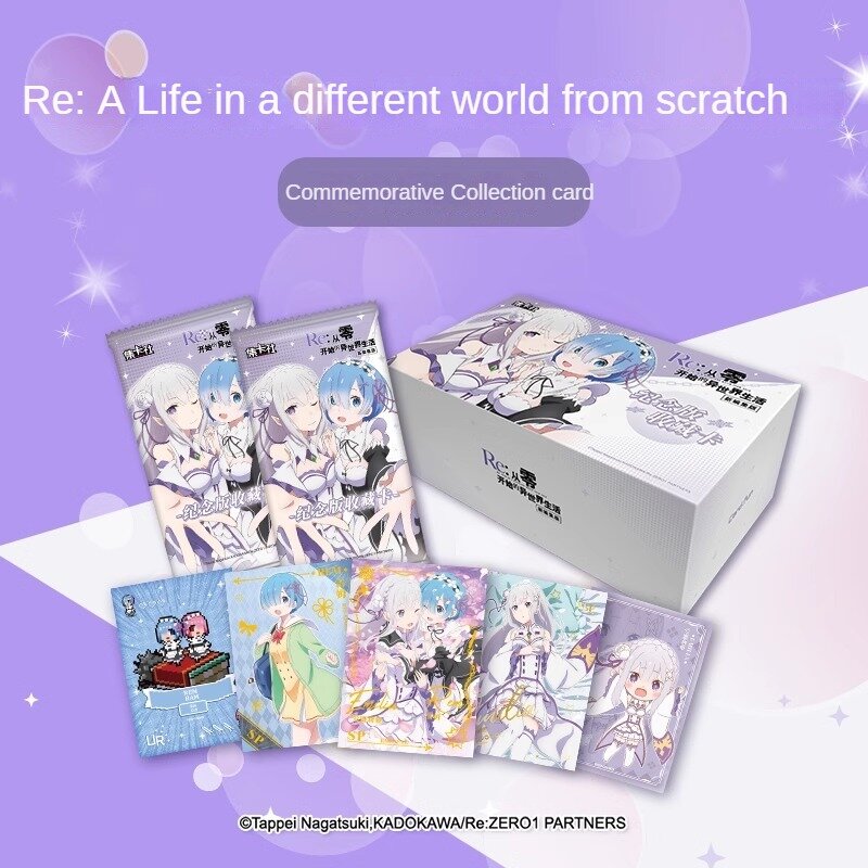 Card Fun Re From Scratch The New Edition Of Life In Another World Rem Commemorative Edition Collection Card Children's Toy