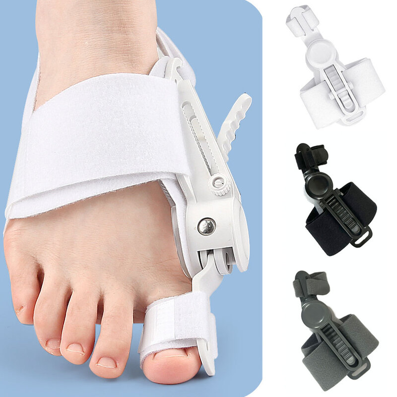 Adjustable Toe Corrector Toe Separator Thumb Valgus Correction Bunion Corrector Finger Straightener Pain Relief  Foot Care