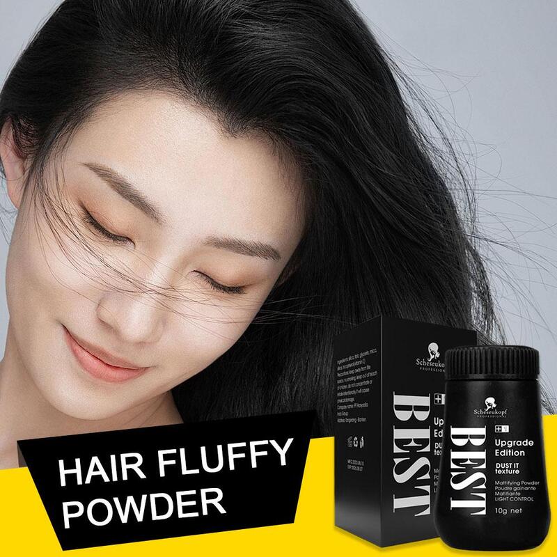 New Hair Powder Fluffy Increase Hair Volume Mattifying Powder, Finalize Hair Design Styling Hair Powder Absorb Grease Unisex