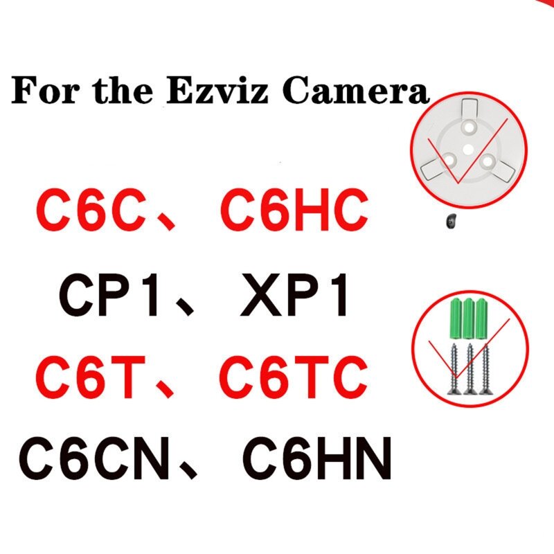 スマートカメラ壁掛けベースブラケット (ネジ付き) 天井サスペンション付きc6c/c6hc/c6t/c6tc/c6cn/c6h1/cp1/xp1用) 2022