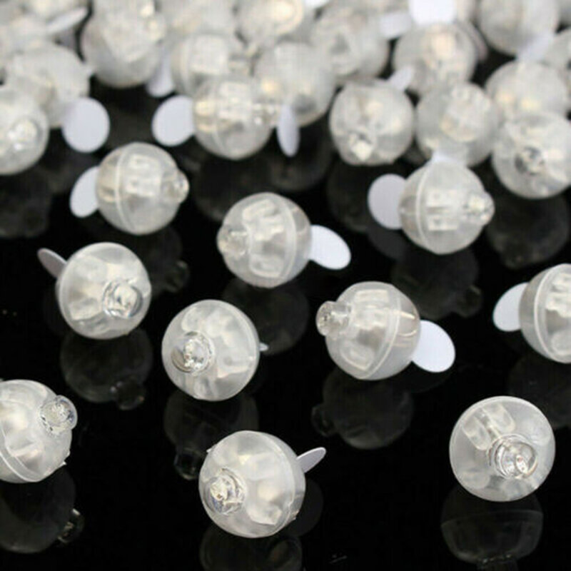 25pcs LED Balloon Lights Mini Light Ball For Holiday Wedding Party Lantern Balloon Decoration Supplies Diy Lighting Craft