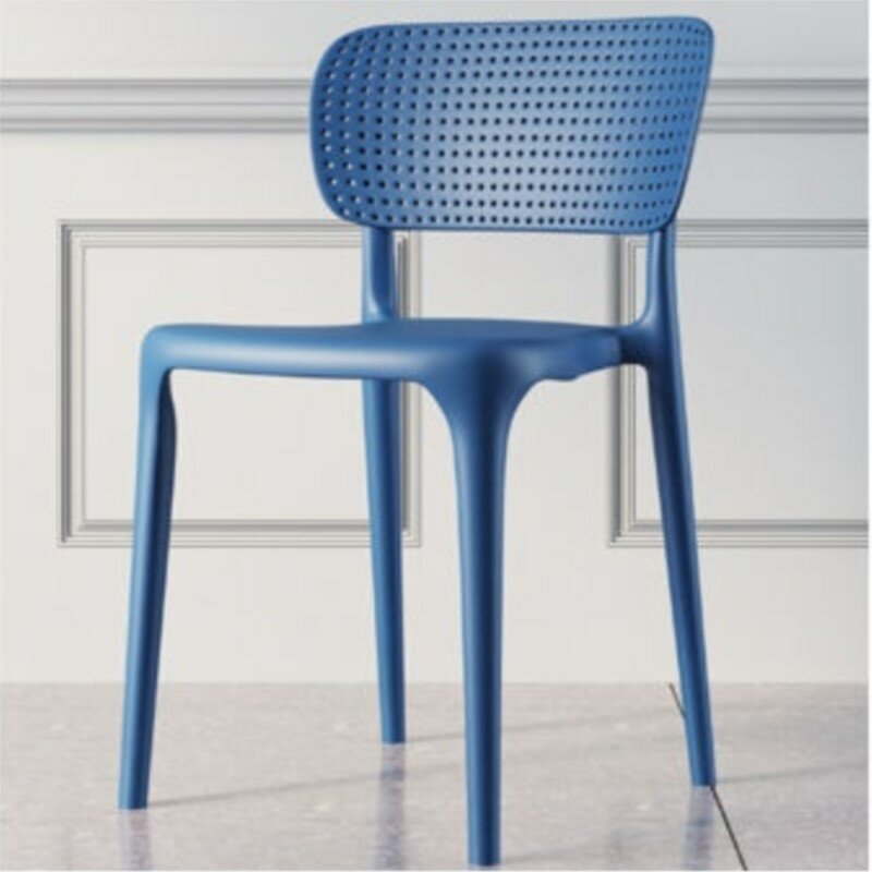 Лидер продаж, открытый современный минималистичный пластиковый обеденный стул IHOME в скандинавском стиле, утолщенный домашний экономичный офисный стул