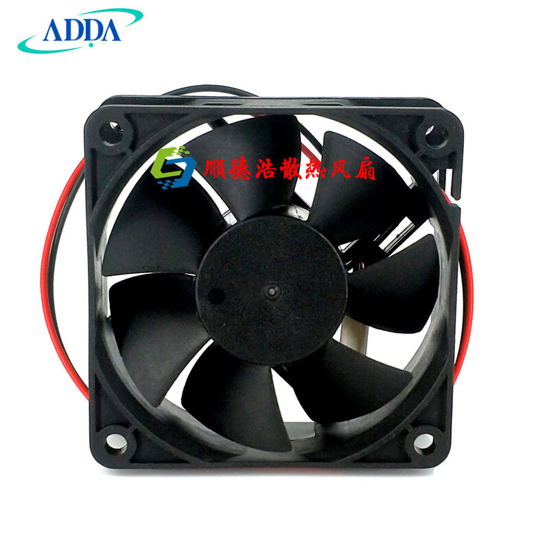 ADDA AD0712HX-A70GL DC 12V 0.19A 70x70x25mm 2-Wire Server Ventilateur de refroidissement