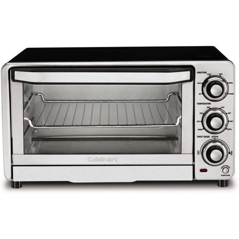 Aangepaste Klassieke Broodrooster Oven Grill, 17 Inch, Zwart
