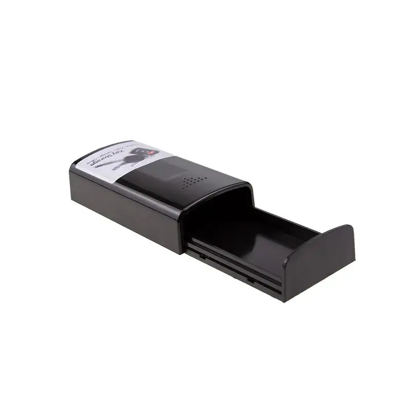 Coffre-fort magnétique noir avec aimant, boîte de rangement pour clés, coffre-fort d'extérieur pour maison, bureau, voiture, camion, caravane