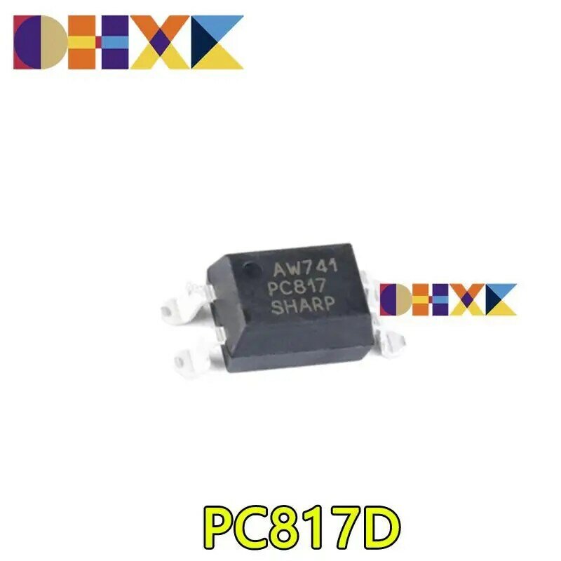오리지널 PC817D 패치, SOP4 옵토커플러, 신제품, 20-10 개
