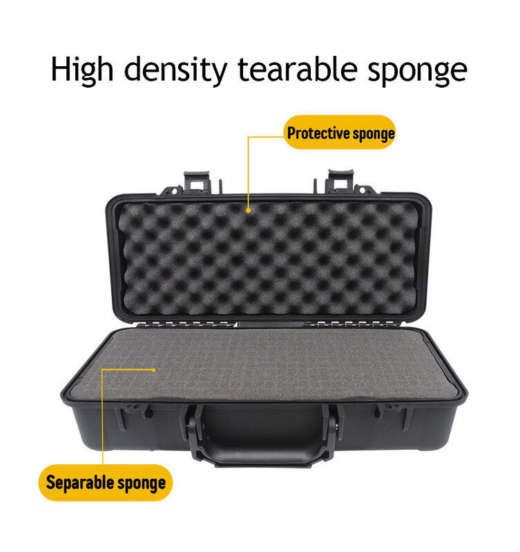 Waterdichte Hard Carry Tool Case Bag Organizer Storage Box Camera Fotografie Veiligheid Protector Instrument Gereedschapskist Met Spons