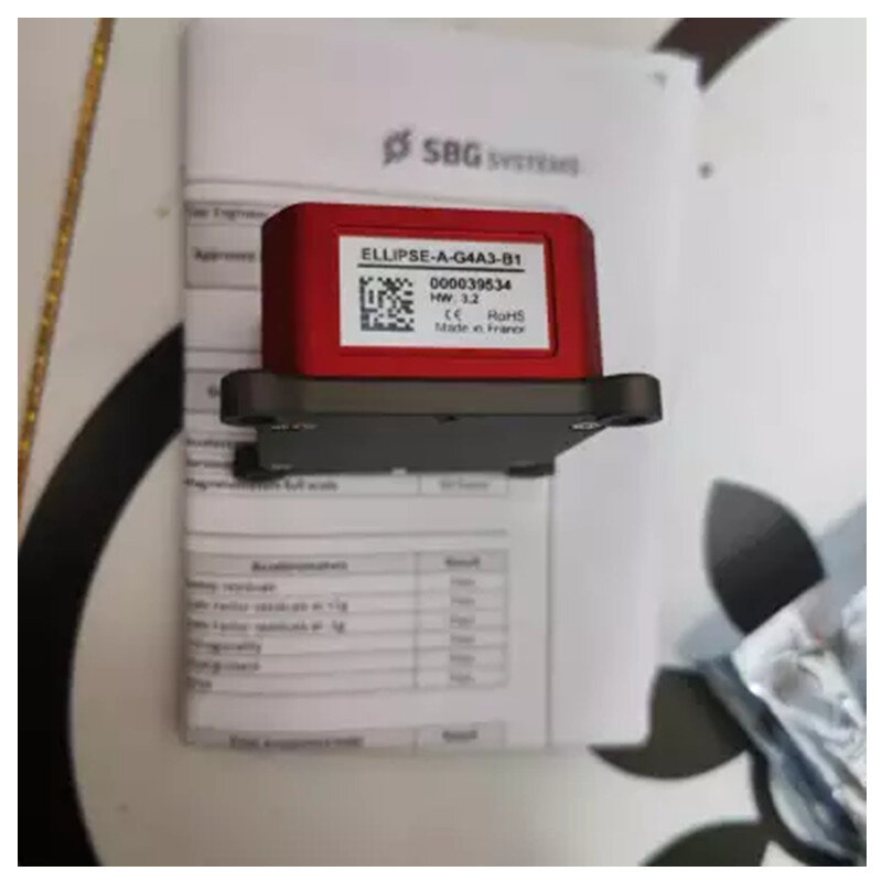 Caja de Sistema de Referencia en miniatura, sensor de movimiento, GNSS, GPS, 1 piezas, francés, SBG elipse-A