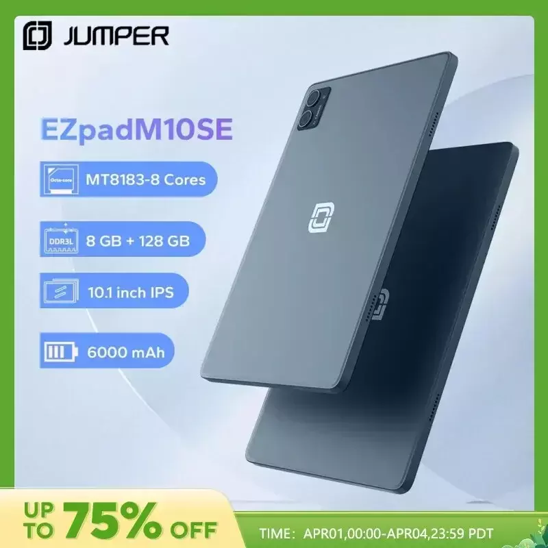 Jumper EZpad M10SE 8G+128G Android Tablet 10.1-inch HD 8-Core Business Office Video Entertainment Online Course Students Learn