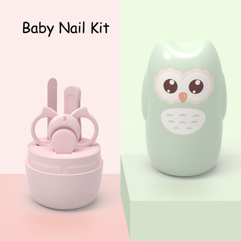 Prego Care Set com caixa bonito para recém-nascido, produtos do bebê, Baby Nail Kit, outros produtos, todos os tipos