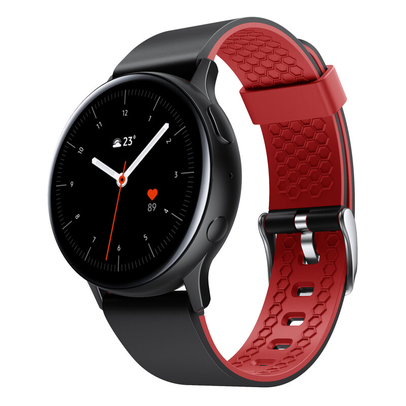 20MM Smart Wristband For Samsung Galaxy Watch3/Watch Active2/Watch4/Galaxy WatchS2 For Forerunner 158/245 Silicone Strap