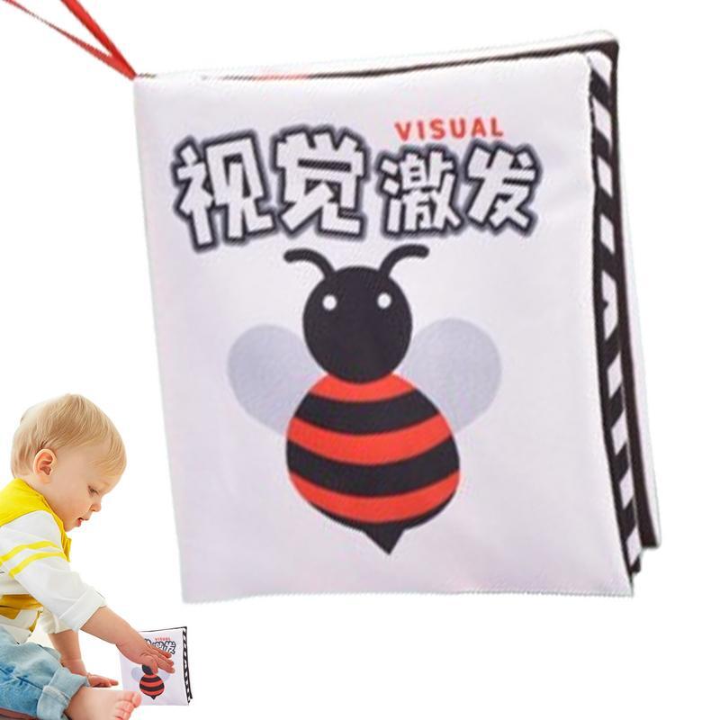 Soft Cloth Book For Babies Teething Toys Soft Cloth Crinkle Early Education Farm Toy Touch And Feel Crinkle Cloth Books Washable