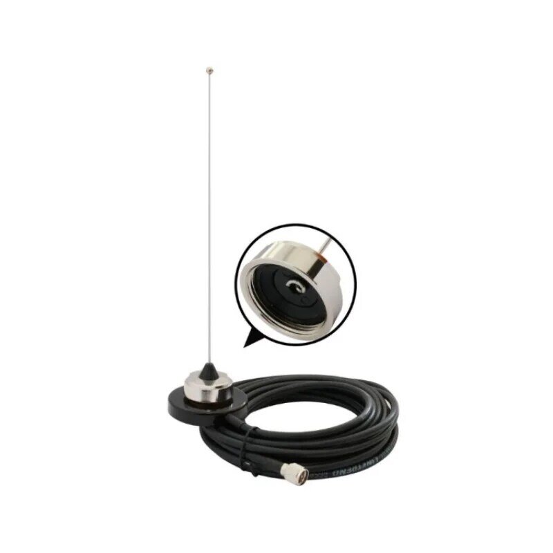 VHF 136-155MHz антенна NMO магнитное крепление VHF MINI RG58 кабель для мобильных радиостанций