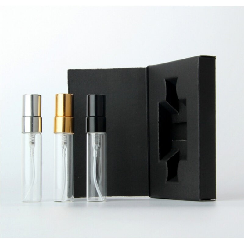 Emballage extérieur de parfum personnalisé, 3ml, 5ml, 10ml, cuillère à soupe, boîte en carton amicale pour mini d'extraction pulvérisateur de parfum, offre spéciale