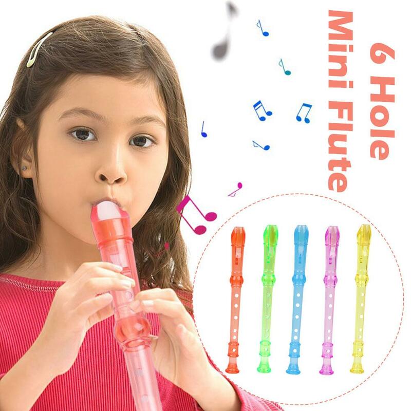6 Hole Mini Flute Clarinet Germany Soprano Voice Music Sound Recorder Gaita Flauta Reed Sweet Flute Musical Instrument For I0d3
