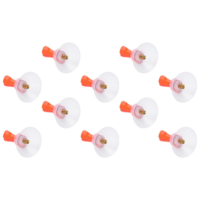 10 Pcs High Pressure Sprayer Nozzle Replaceable Copper Spraying with Windshield