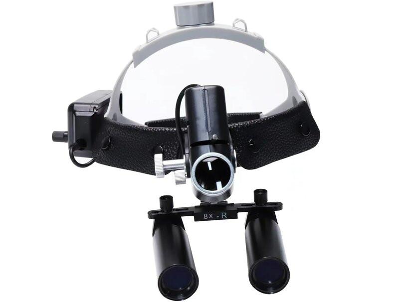 Surgical Lamp 4x 5x 6x 8x Magnifier 5 W LED Wireless ENT Dental Headlight OEM Factory Price Dentistry Equipment  Oral Ceck Lamp