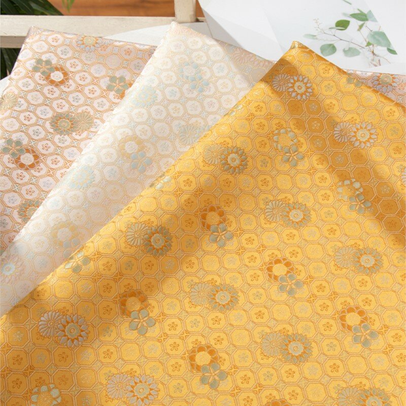 Chinese Style Jacquard Imitation Song Dynasty Brocade Fabric Packaging Box Picture-Mounting New Women's Clothing