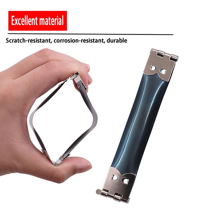 10 buah logam Internal Flex bingkai ciuman gesper kunci untuk Dompet Internal Flex DIY dompet tas tangan tas engsel jahit Aksesori tas