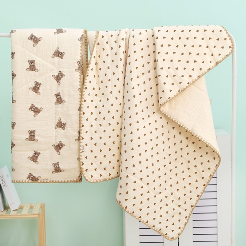 Multi-padrão Baby Swaddle Blanket Algodão Macio Cobertores Do Bebê para O Bebê Boys & Girls Respirável & Skin-Friendly Baby Swaddle Presentes