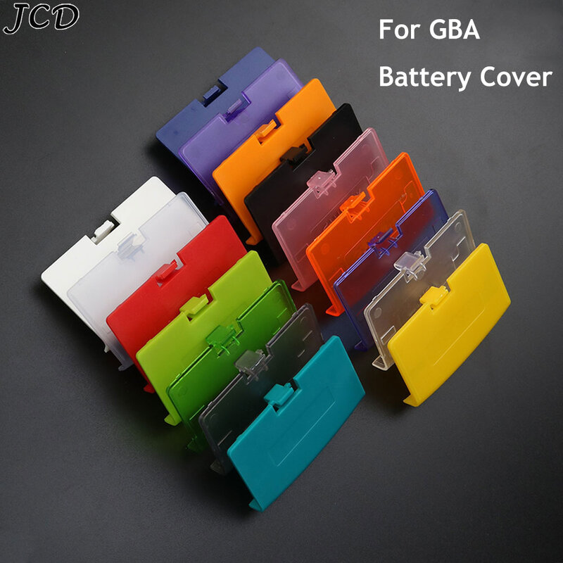 JCD Replacement Battery Cover Lid Door Replacement For Gameboy Advance GBA Console Back Door Case repair
