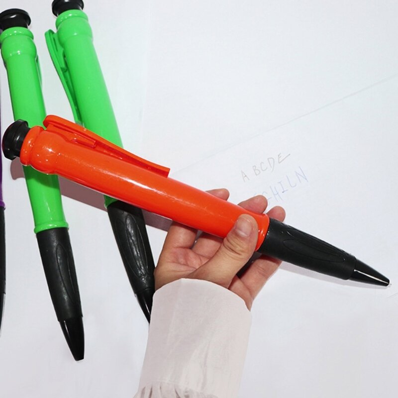 Jumbo-Pen-Bolígrafo y divertido, bolígrafo gigante enorme, bolígrafo escritura extragrande, suministros para escuela,