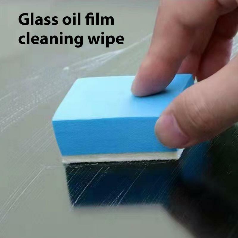 Detergente automatico per pellicole per vetri in feltro di lana spugna di vetro spugna per pulire la pellicola dell'olio detergente per parabrezza parabrezza