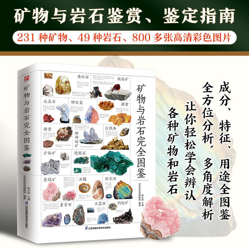 Encyclopedia of Minerals and Rocks Complete Encyclopedia Identifying 231 Minerals and 65 Rocks and Minerals