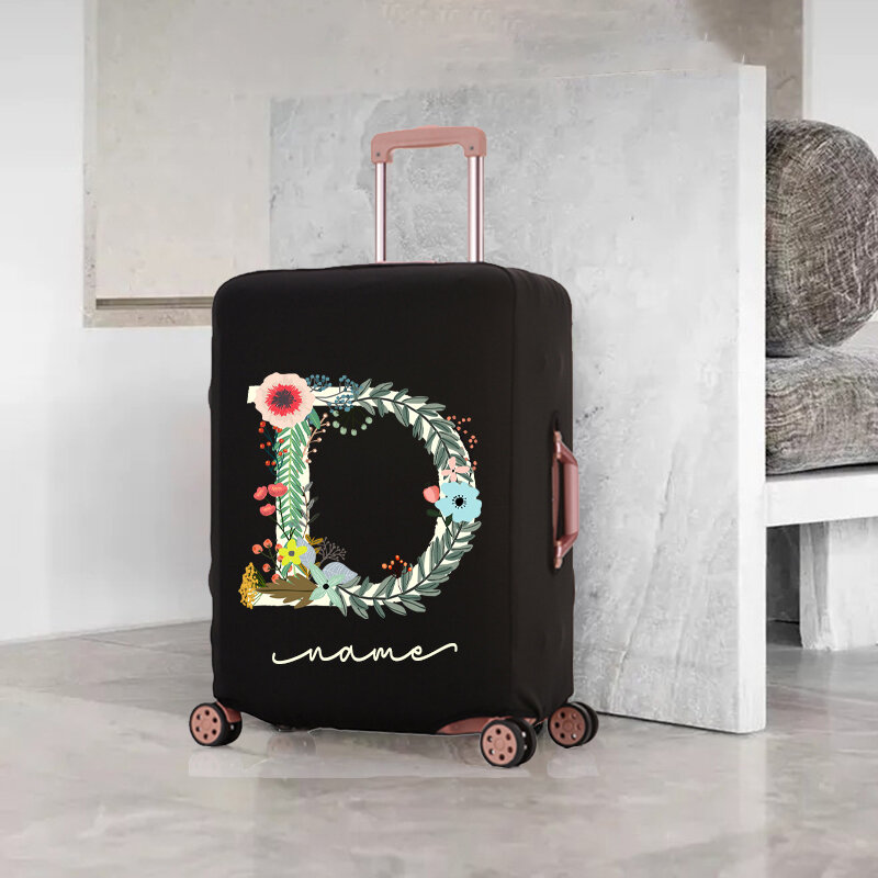 Пользовательский Чехол для багажа 18-32 дюйма, Модный чехол для костюма, плотные эластичные пылесборники, чехол, аксессуары для путешествий, з...