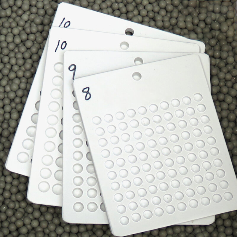 1 stücke 100 Perlen Kunststoff Perlen Counter Board schnelle Zählung von Perlen für Durchmesser 4mm - 20mm Perlen zählen