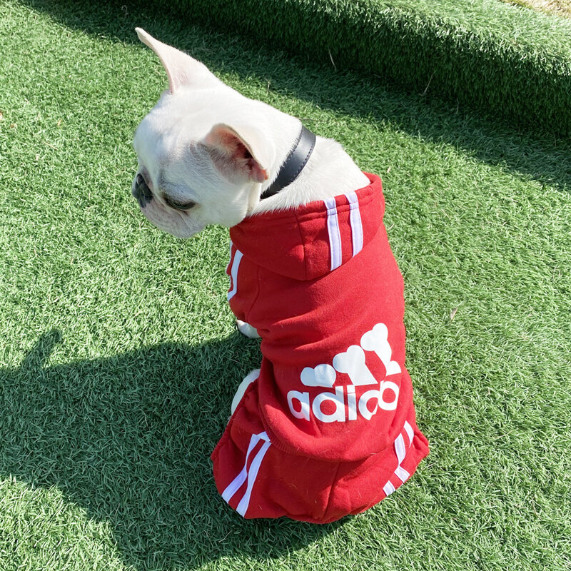 Adidog Clothes Autumn and Winter New Pet Clothes Small Medium Clothes Luxury Dog Puppy Chihuahua Pet Warm Four-Legged Sweater