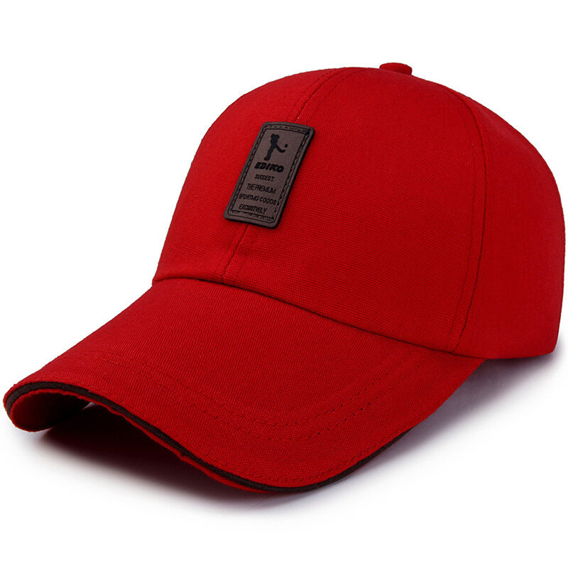 Męskie czapki neutralne cztery pory roku płócienny kapelusz letni dorywczo kapelusz przeciwsłoneczny prostota ochrona przed słońcem czapka golfowa jednokolorowa bezpłatna wysyłka