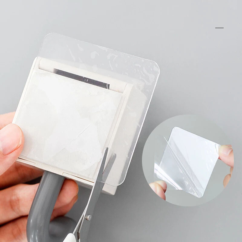 นำกลับมาใช้ใหม่กันน้ำเทป Super Sticky PVC Nano โปร่งใสไม่มีร่องรอยกาวอะคริลิคคงที่อุปกรณ์ตกแต่งบ้าน