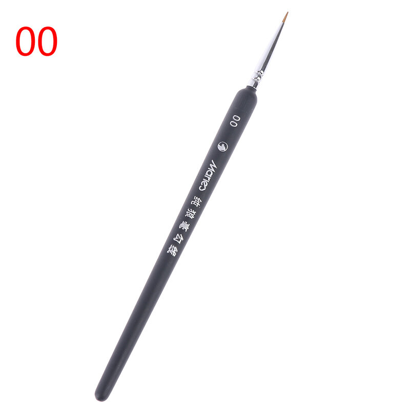 3Pcs Miniature Paint Detail Brush 0/ 00/ 000 Professional Fine Detailing For Art Supplies Drawing Art Pen Paint Brush