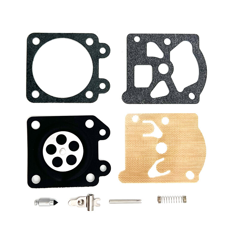 Piezas de repuesto para motosierra, Kit de reparación de carburador MP16, diafragma, 45, 52, 58, 8 piezas